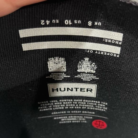 NEW Hunter Original Tour Talk Packable Foldable Rain Boots - Picture 7 of 8